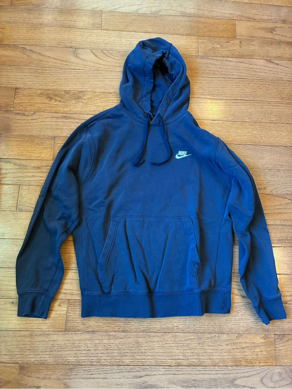 Nike Men's Dark Blue Pullover Hoodie